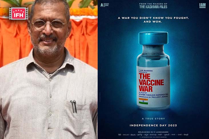 Nana Patekar Will Play The Lead Role In Vivek Agnihotri's 'The Vaccine War'.