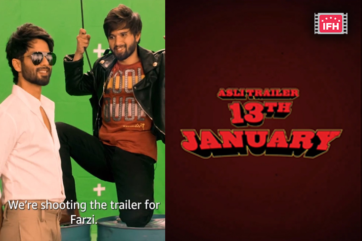 Shahid Kapoor Reveals The Trailer Date Of Farzi With A Hilarious Video