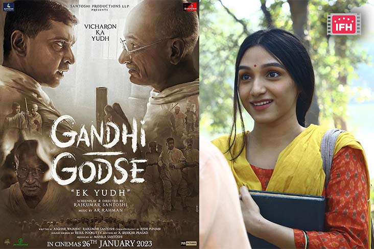 Tanisha Santoshi Unveils Her First Look From 'Gandhi Godse Ek Yudh'.