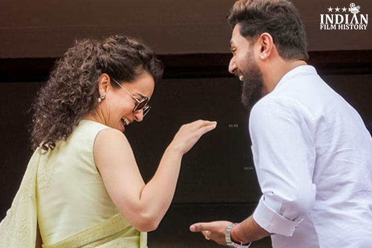 A Friendly Moment Captured Between Kangana Ranaut And Chirag Paswan At The Parliament Goes Viral