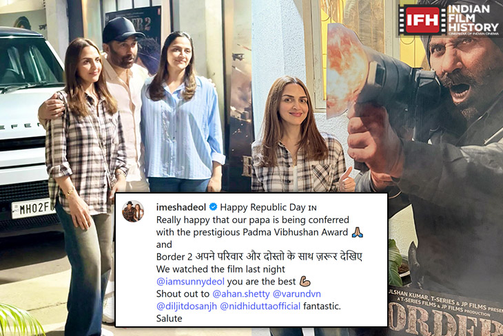 A Special Day For The Deol Family Veteran Actor Dharmendra Conferred With The Padma Vibhushan Award