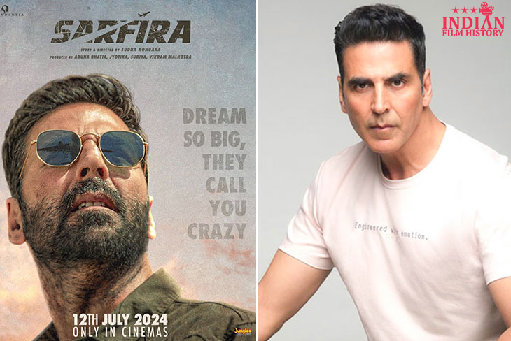 Akshay Kumar Shares The First Poster Of Sarfira- The Story Of Hopeless Dreamer