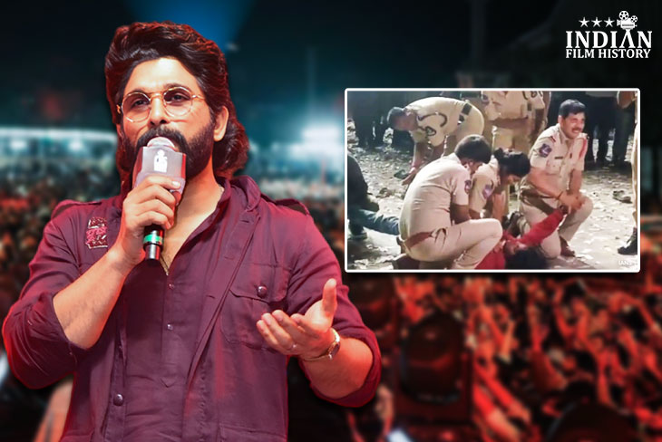 Allu Arjun Attends Pushpa 2 Premiere In Hyderabad, Woman Dies In Stampede