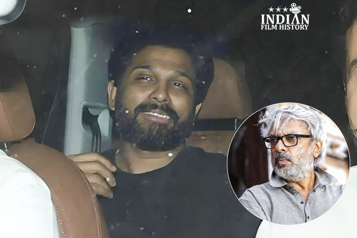 Allu Arjun Meets Sanjay Leela Bhansali In Mumbai