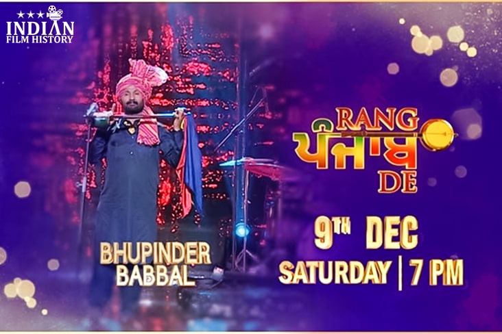 'Arjan Vailly' Singer Bhupinder Babbal To Grace 'Rang Punjab De' Show On Zee Punjabi This Saturday At 7 Pm