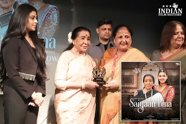 Asha Bhosle's Enchanting Song Saiyaan Bina Releases In Collaboration With Her Zanai Bhosle