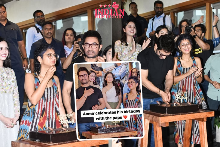 Bollywood Star Aamir Khan Celebrates 59th Birthday Surrounded By Laapataa Ladies Cast And Ex-Wife Kiran Rao