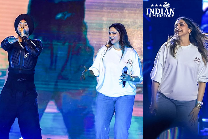 Deepika Padukone Attends Diljit Dosanjh's Bangalore Concert Teaches Him Kannada