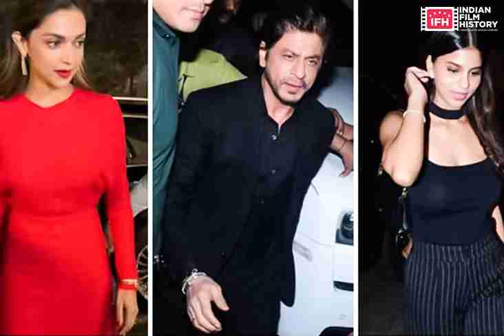 Deepika Padukone Looks Stunning In Red As She Parties With Shah Rukh Khan And Family At Mumbai Club, Gauri Khan And Suhana Khan Join The Celebration