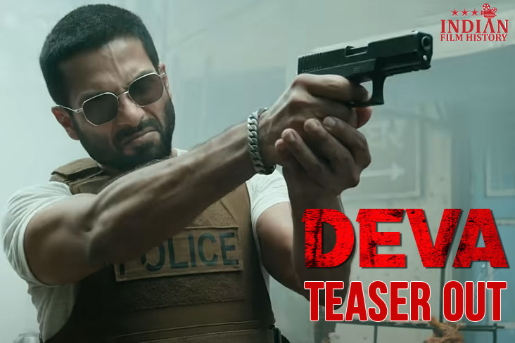 Deva Teaser Launched Showcases Shahid Kapoor As Raw Rugged Cop