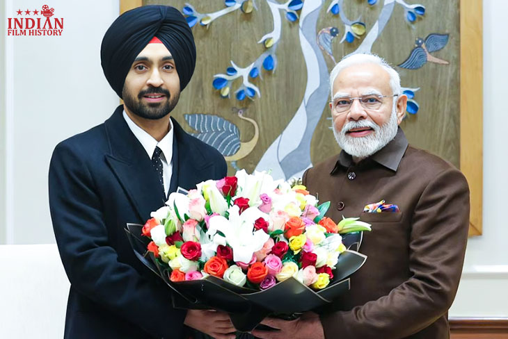 Diljit Dosanjh Meets PM Modi Discusses The Vibrant Music Of India