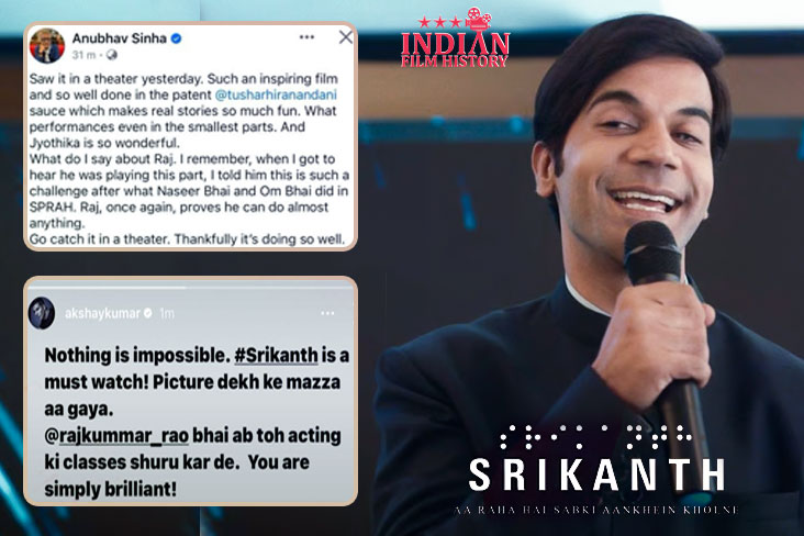 Director Anubhav Sinha And Akshay Kumar Reviews Srikanth, And Earning Praise From The Film Fraternity