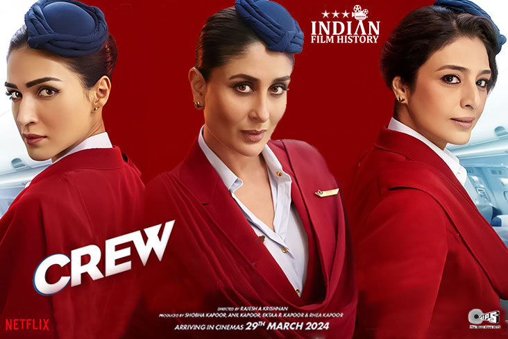 First Look OUT Kareena Kapoor Khan, Tabu, And Kriti Sanon Take Flight In Upcoming Movie The Crew