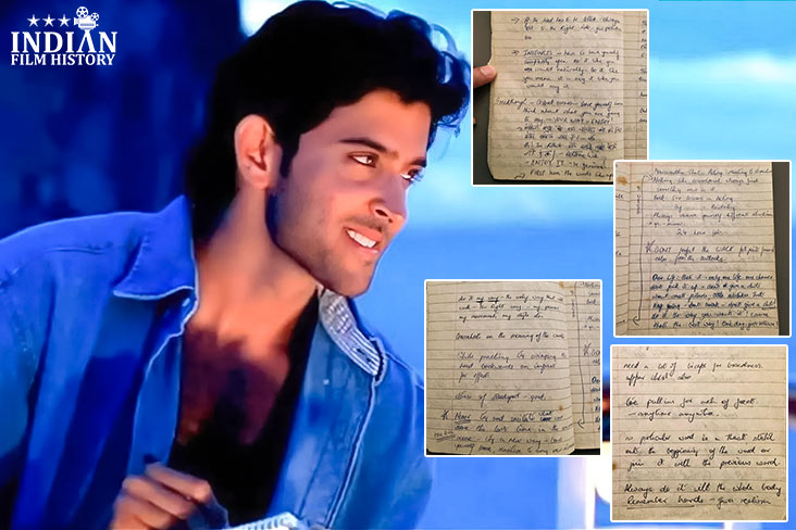 Hrithik Roshan Shares Kaho Naa Pyaar Hai' Prep Notes, Calls Them 'Proof Of Resilience