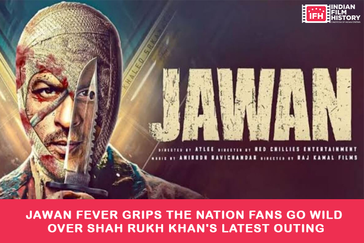 Jawan Fever Grips The Nation Fans Go Wild Over Shah Rukh Khan's Latest Outing
