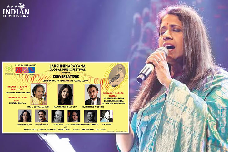 Kavita Krishnamurthy To Perform At  Lakshminarayana Global Music Festival On Jan 4