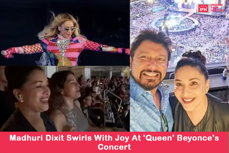 Madhuri Dixit Swirls With Joy At 'Queen' Beyonce's Concert