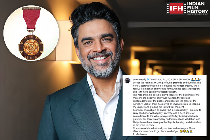 R Madhavan Expressed Gratitude After Being Named A Recipient Of The Padma Shri Award