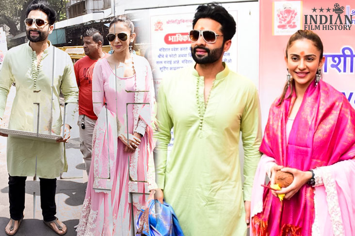 Rakul Preet Singh And Jackky Bhagnani Seek Blessings At Siddhivinayak Temple Ahead Of Wedding