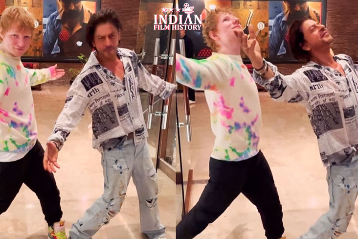 Shah Rukh Khan And Ed Sheeran Strike SRK Iconic Pose In Heartwarming Moment