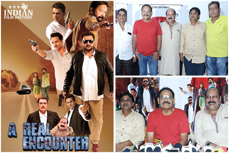 Shahbaz Khan, Mushtaq Khan, Himaayat Alam Ali, And Director Sabir Shaikh Unveil The Thrilling Trailer Of A Real Encounter