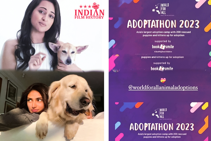Sonakshi Sinha, Jacqueline Fernandez, Athiya Shetty, And Others Show Support Towards Adoptathon 2023