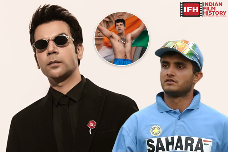 Sourav Gangulys Story Unveiled With The Films First Look Poster Rajkummar Rao Recreates Sourav Gangulys Iconic Celebrations At Lords