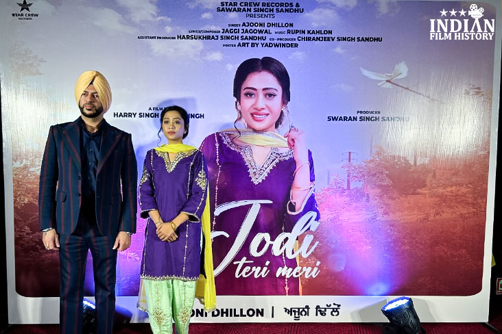 Star Crew Records & Sawaran Singh Sandhu Launches Ajooni Dhillon’s Single Jodi Teri Meri