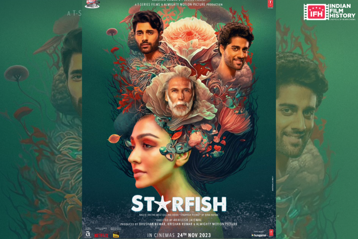 Stunning Poster Revealed For Starfish Khushalii Kumar Milind Soman Tusharr Khanna And Ehan Bhatt Shine