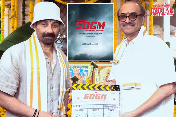 Sunny Deol Announces New Movie SDGM Directed By Gopichandh Malineni