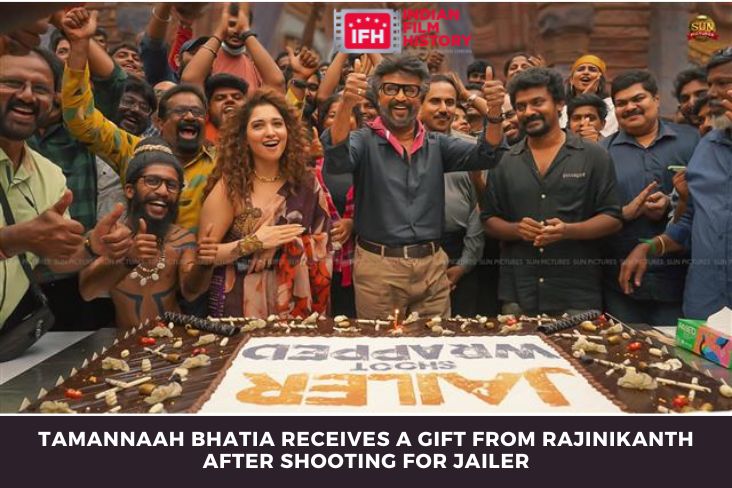 Tamannaah Bhatia Receives A Gift From Rajinikanth After Shooting For Jailer