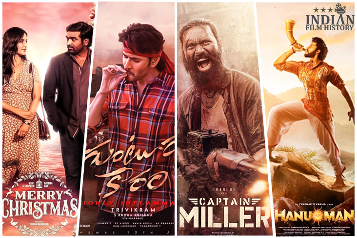 The Blockbuster Friday -  Merry Christmas, Guntur Kaaram, Captain Miller, HanuMan, Hit The Screens Today