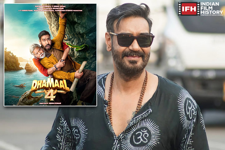 The Poster Of Ajay Devgns Dhamaal 4 Instantly Has Created Excitement Among Fans Of The Blockbuster Franchise