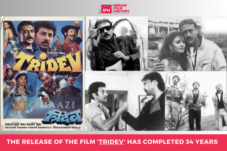 The Release Of The Film Tridev Has Completed 34 Years