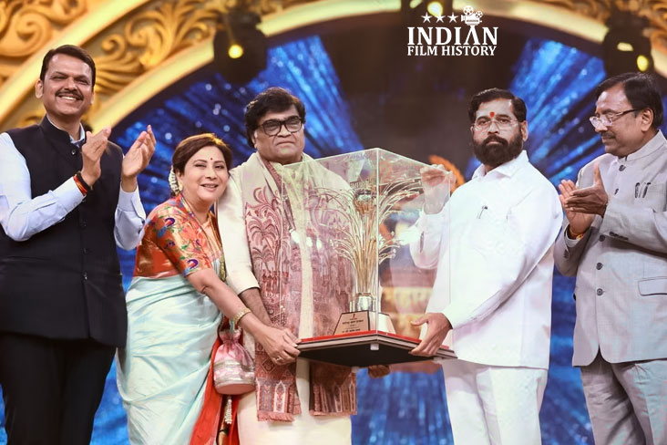 Veteran Actor Ashok Saraf Honored With Maharashtra Bhushan Puraskar