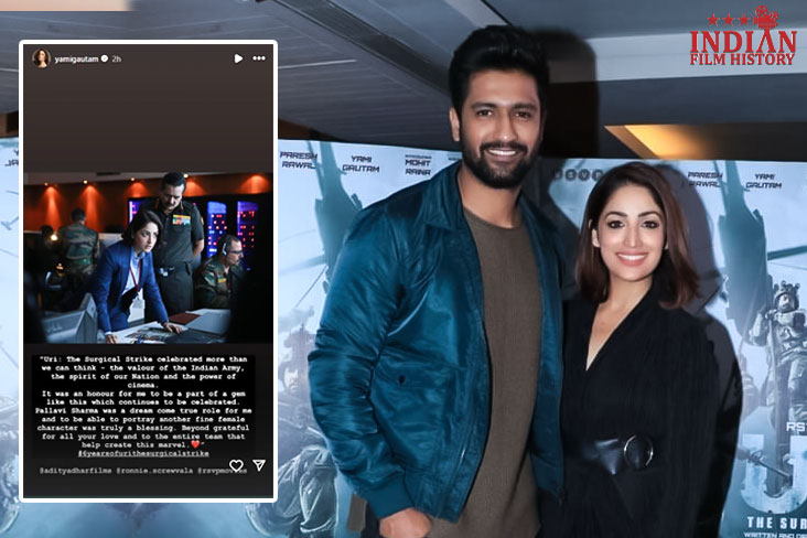 Yami Gautam Vicky Kaushal Starrer Uri Celebrates Six Years On Saturday