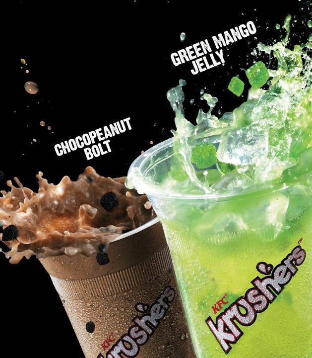 KFC Krushers Green Mango Jelly and Chocopeanut Bolt Tvc