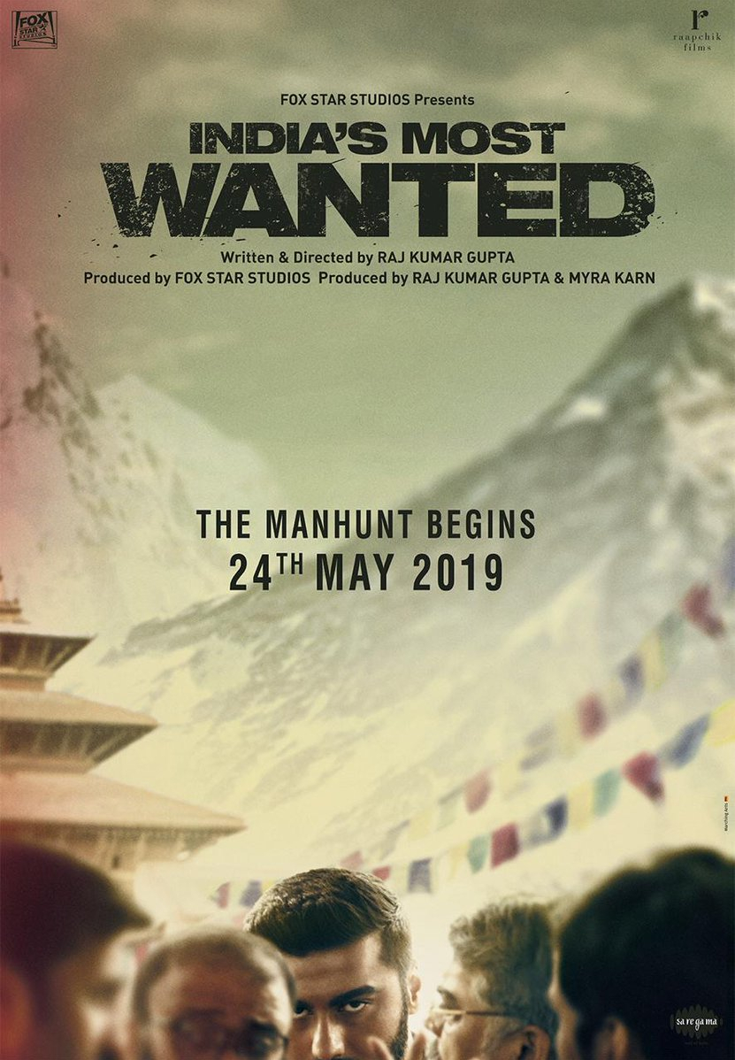 Arjun Kapoor’s ‘India’s Most Wanted’ New Poster Out