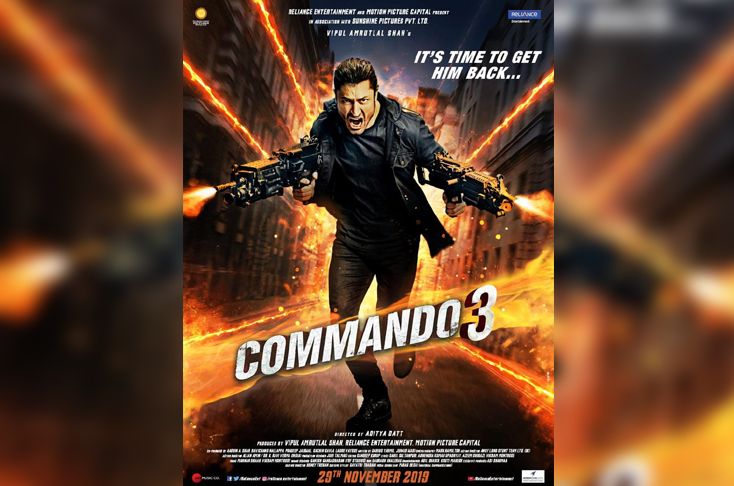 Commando 3-first poster out