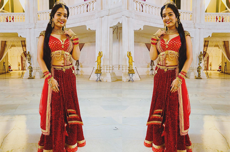 Amrapali Dubey turns into a princess for ‘Raj Mahal’
