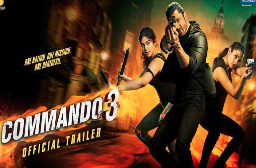 Commando 3 trailer released