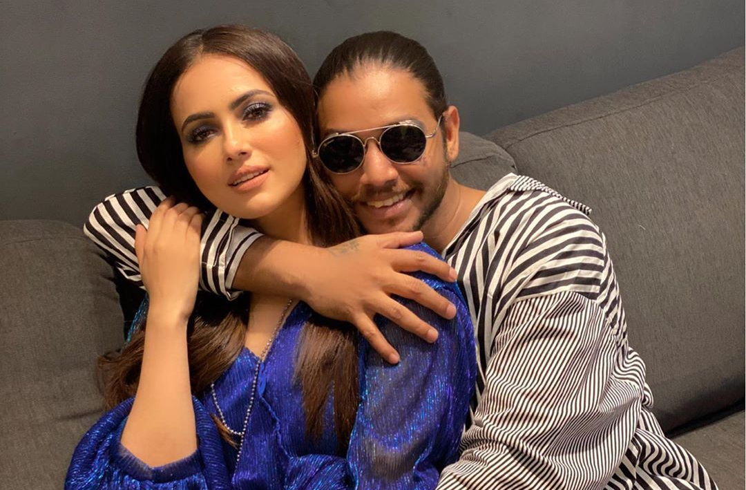Sana Khan and Melvin Louis still very much together
