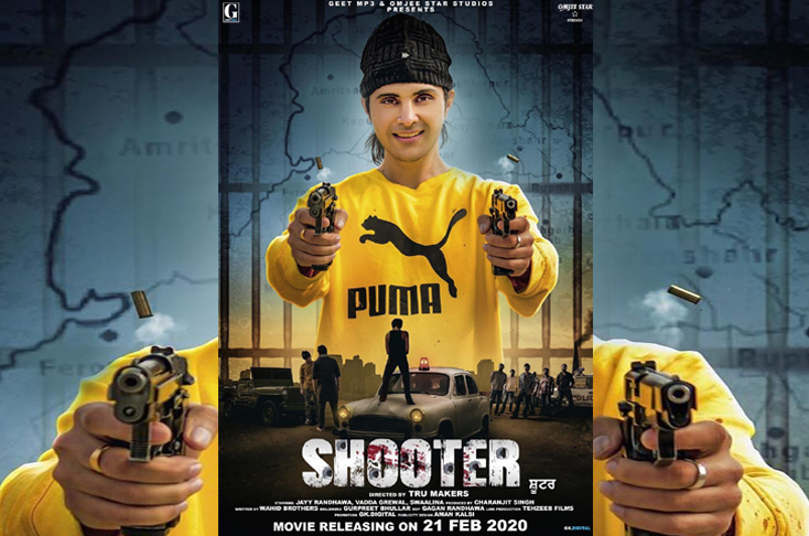 Jayy Randhawa makes a smashing entry into Pollywood with Shooter: first look out