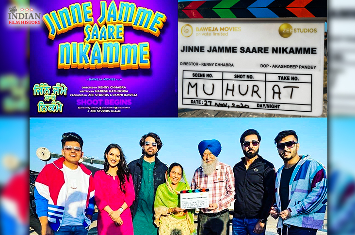 Binnu Dhillon Begins Shooting For ‘Jinne Jamme Sare Nikamme’ Shares BTS Pic