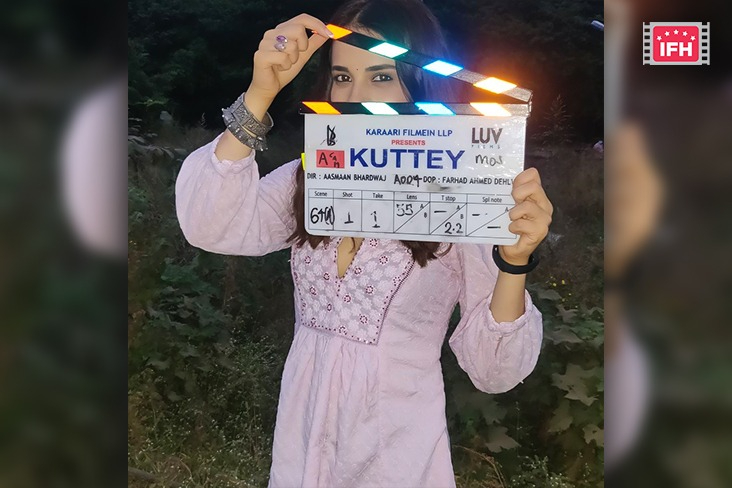 Radhika Madan Starts Shooting For Aasmaan Bhardwaj's 'Kuttey', Shares BTS Picture