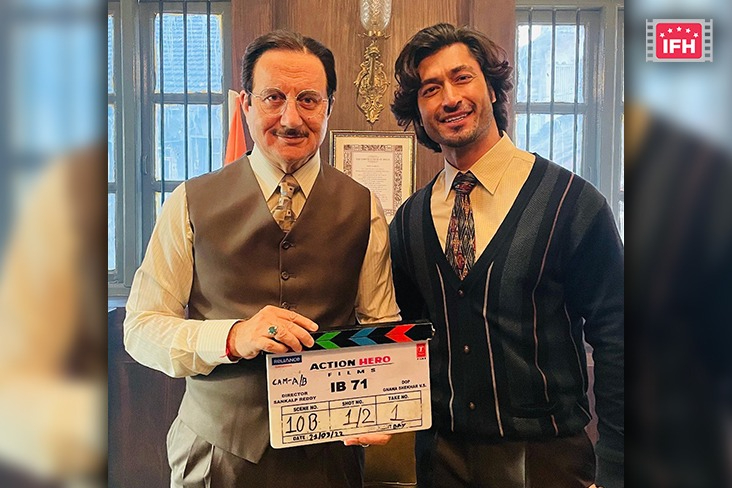 Anupam Kher begins filming for his 523rd film in “heartwarmingly humble” Vidyut Jammwal’s maiden production 