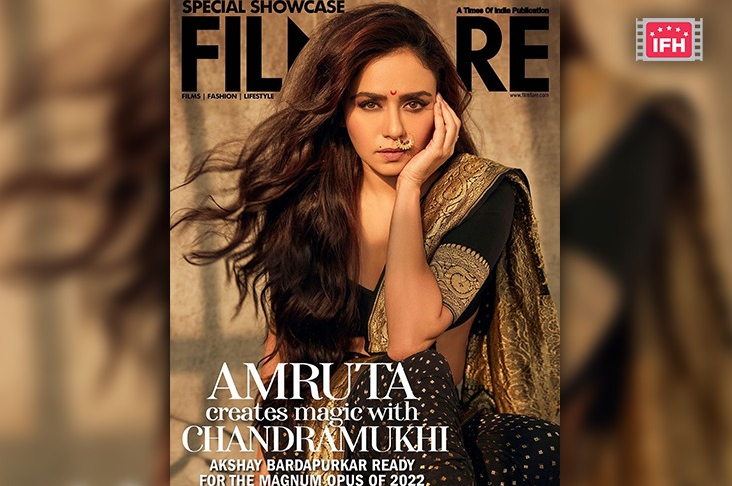 “I Take Immense Pride In Flaunting A Nath, Navar And Chandrakor”- Amruta Khanvilkar On Gracing The Cover Of Filmfare Magazine