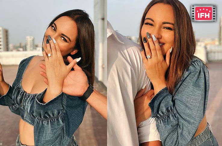 Sonakshi Sinha Flaunts A Diamond Ring, Is She Engaged?