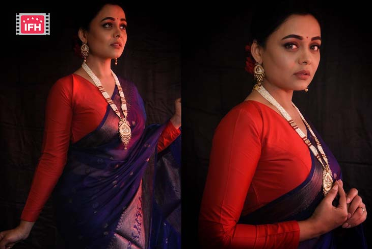 Prarthana Behere Exudes Elegance In A Gorgeous Banarasi Sari