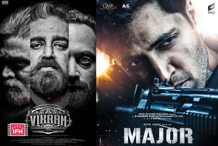 Kamal Haasan Starrer’Vikram' And Adivi Sesh Starrer 'Major’ All Set To Hit The OTT Platform